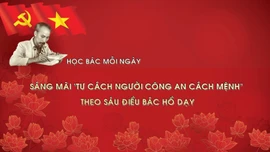 Học Bác mỗi ngày: Sáng mãi 'Tư cách người công an cách mệnh' theo sáu điều Bác Hồ dạy