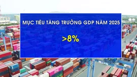 Trình Quốc hội điều chỉnh mục tiêu GDP năm 2025 lên 8%