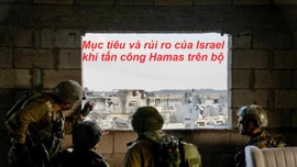 Binh sĩ Israel hoạt động sâu bên trong Dải Gaza. Ảnh: IDF