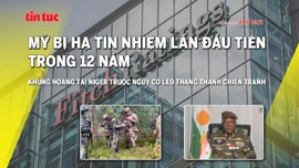 Tin tức TV: Mỹ bị hạ tín nhiệm lần đầu tiên trong 12 năm; Nguy cơ chiến tranh ở Niger