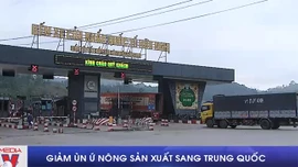 Giảm ùn ứ nông sản xuất sang Trung Quốc