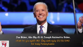 Chân dung tân chủ nhân Nhà Trắng Joe Biden