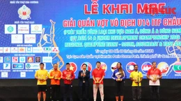  14 đoàn tham dự Giải quần vợt vô địch U14 ITF châu Á 