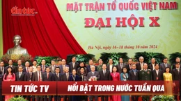 Tin tức TV: Đại hội X Mặt trận Tổ quốc Việt Nam thành công tốt đẹp; Thủ tướng Trung Quốc kết thúc chuyến thăm chính thức Việt Nam