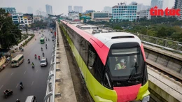 Metro Nhổn-ga Hà Nội: Chạy thử đoạn trên cao vào tháng 12/2022, khoan ngầm 4km vào năm 2023