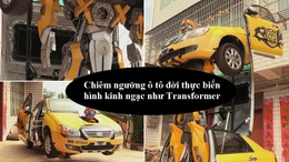 Chiêm ngưỡng Transformer phiên bản thực từ ô tô hỏng