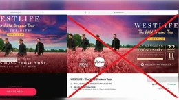 Cảnh giác với thủ đoạn giả mạo website bán vé concert Westlife